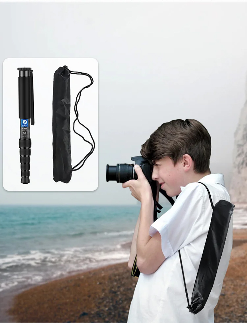 Camera Monopod Carbon fiber Portable Lightweight Travel Monopod 62iup
