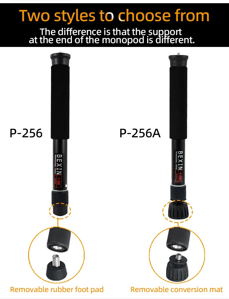 Portable Professional DSLR Monopod Walking Stick (10)8sy