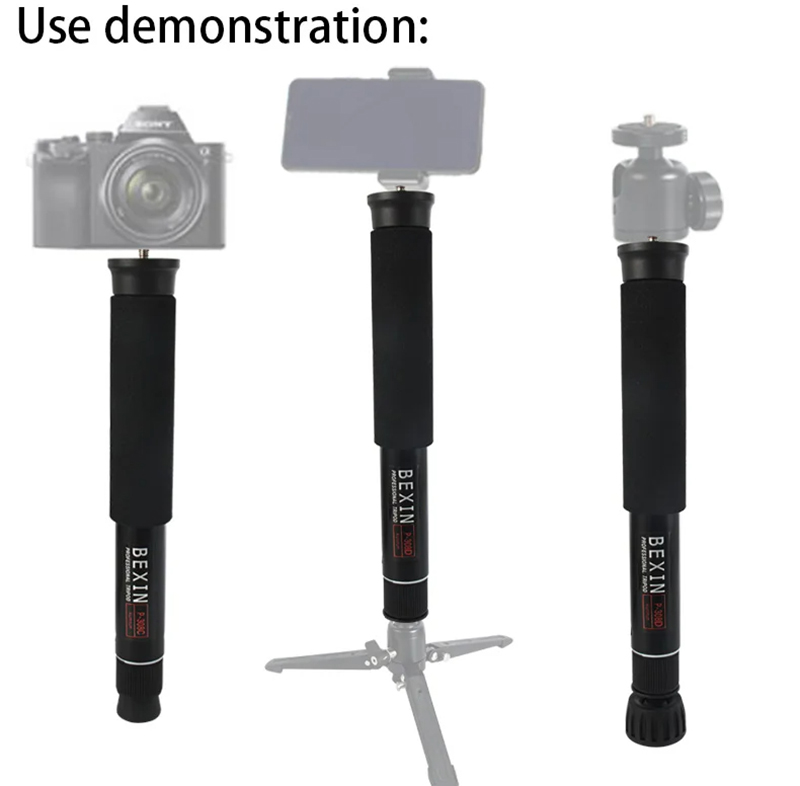 Extendable Camera Tripod Monopod Selfie Stick for Sony Canon Nikon Camera DSLR  (11)szo