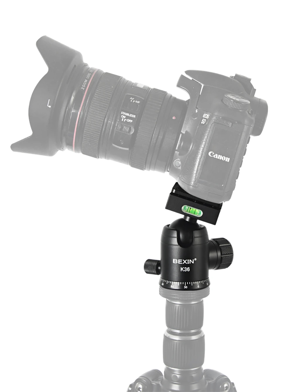 BEXIN K36 Panoramic Ball Head 360 Degree Rotation with Damping for SLR Camera (9)jy7