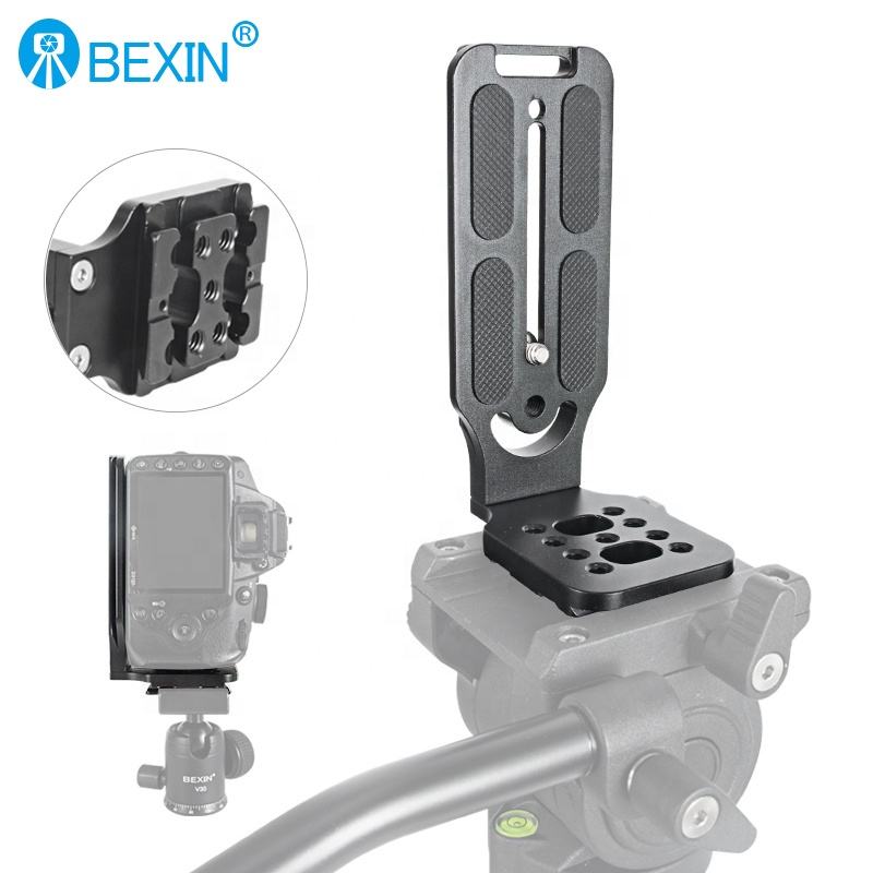 BEXIN L130-50A Universal Camera Quick Release L Plate Standard for Arca or Manfrotto