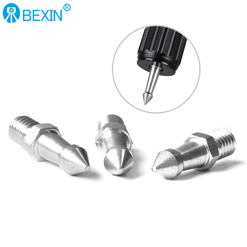 Bexin Stainless Steel Ground Spikes M8/1/4"/3/8" Screw Tripod Foot Spikes For Tripod Monopod