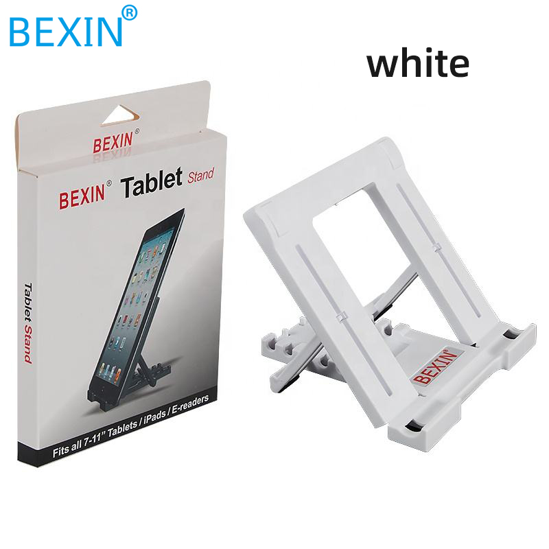 BEXIN Mobile phone tablet bracket portable live broadcast folding bracket mini tablet desktop bottom bracket.