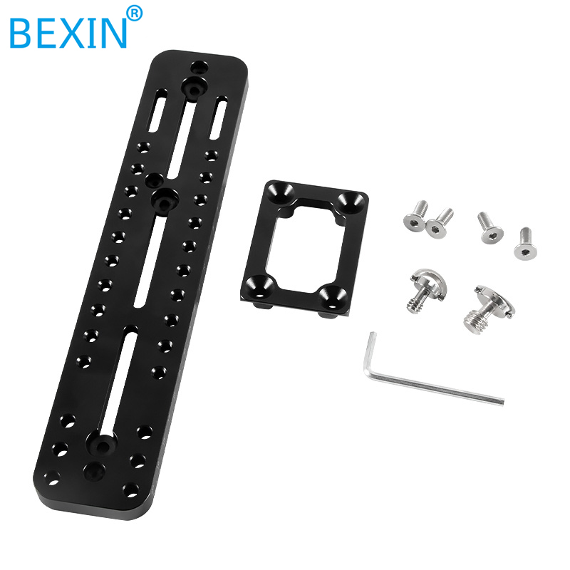 BEXIN apply to the SANA head special fast-loading plate SLR camera tripod photography bird quick disassembly plate accessories
