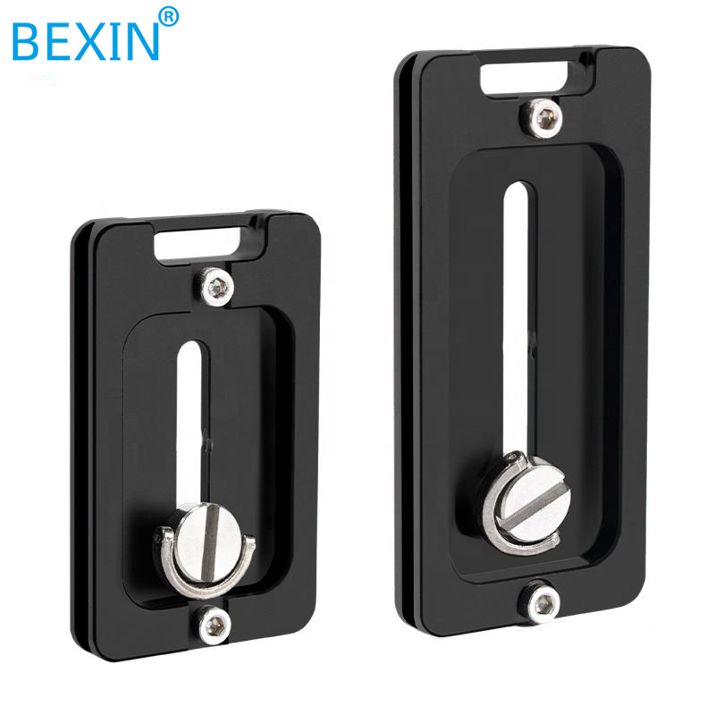 BEXIN professional camera quick release plate bezel photography accessories quick release plate suitable for tripod camera plate