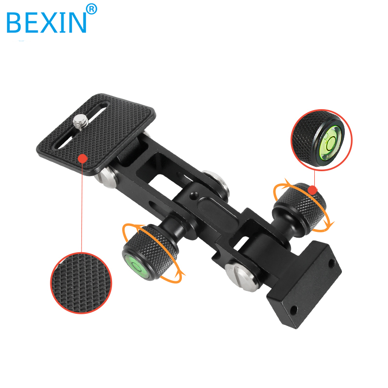 BEXIN extended four-piece DSLR camera telephoto lens bracket bracket for bird telephoto bracket chain folding support seat.
