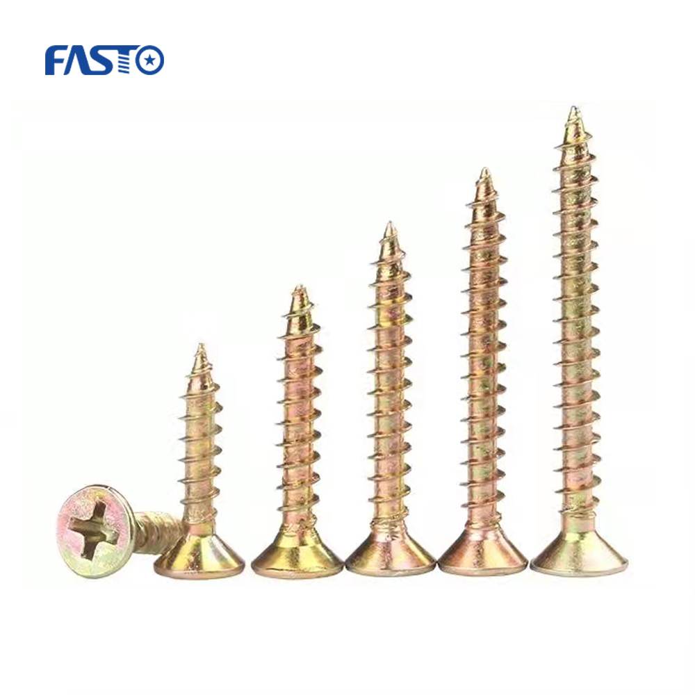China Double Pozi Countersunk Tornillos Spax Screws / Chipboard Screw