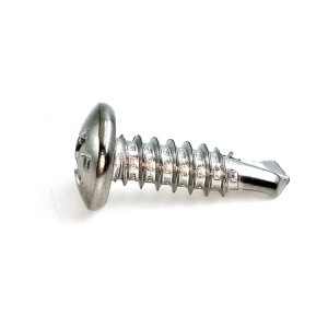 Stainless steel pan head drill tail 4