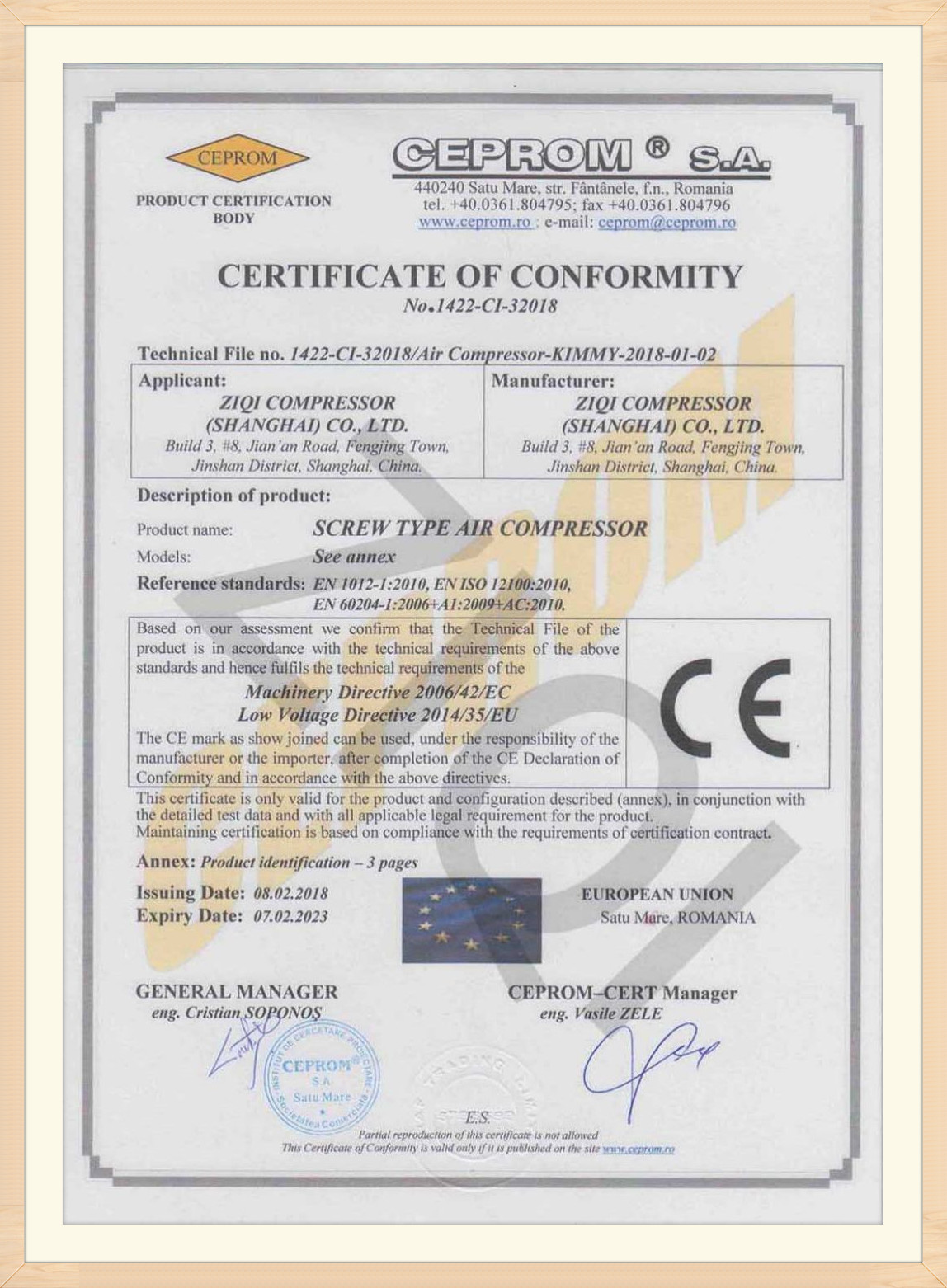 OUR CERTIFICATE (2)kvo