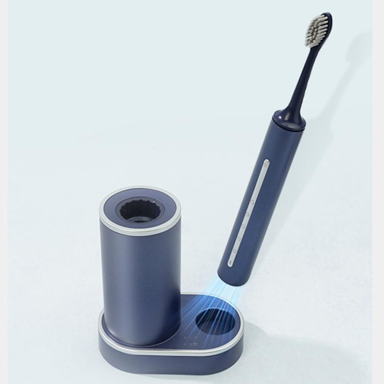 Sonic toothbrush disinfect and charge stand