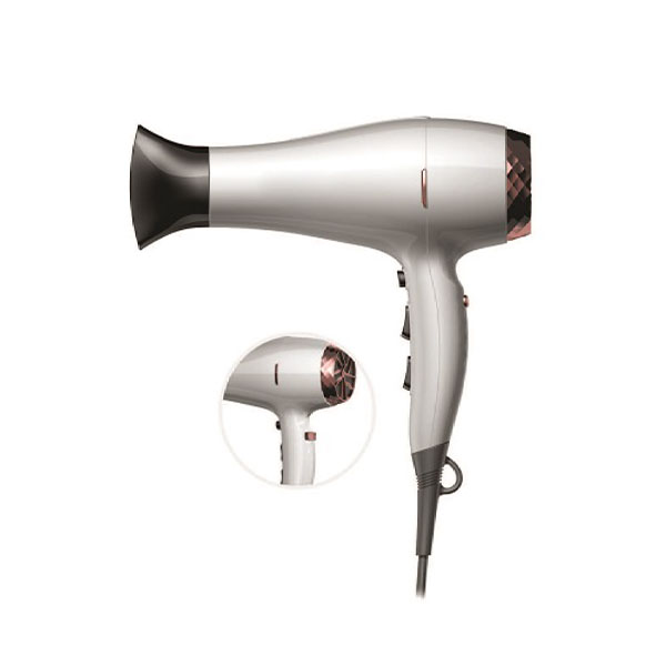 Professional DC hair dryer with high concentration of negative ions