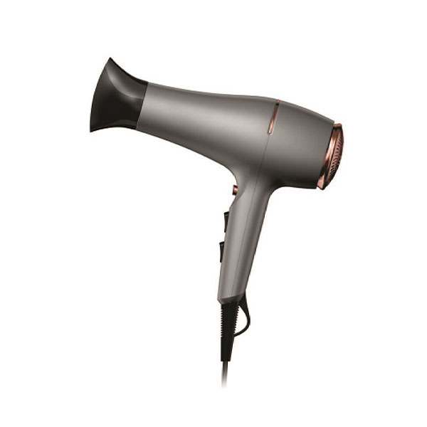 Professional DC hair dryer is used for styling, dusting, heating