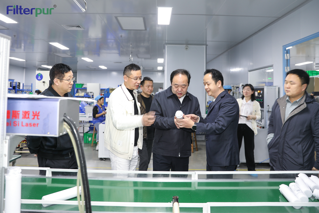 Mayor Visits Our Factory to Explore Innovative Home Water Purification Solutions