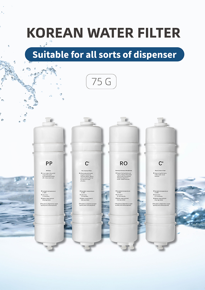 Gewöhnlicher Rabatt My-L169 Neues Produkt Di Wasserfilterpatrone