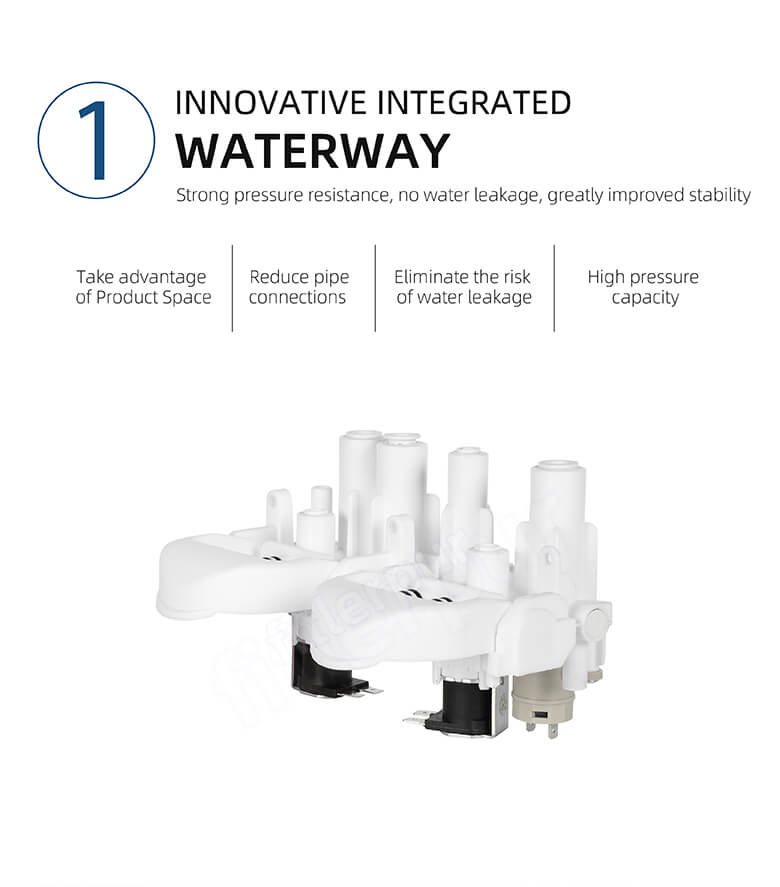 Lavabo için Su Arıtma Cihazı 400G 2 aşamalı Kompozit filtre elemanı4