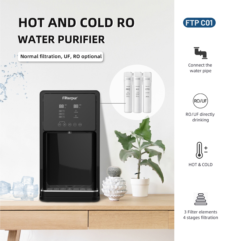 dispensador de água quente e fria