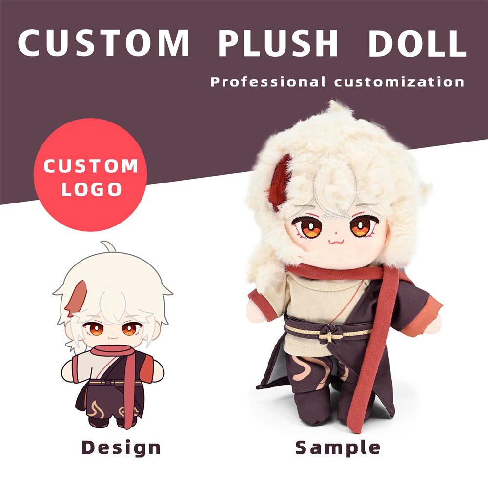 Custom Personalized  Kpop Idol Anime Game OC Unique Plush Dolls