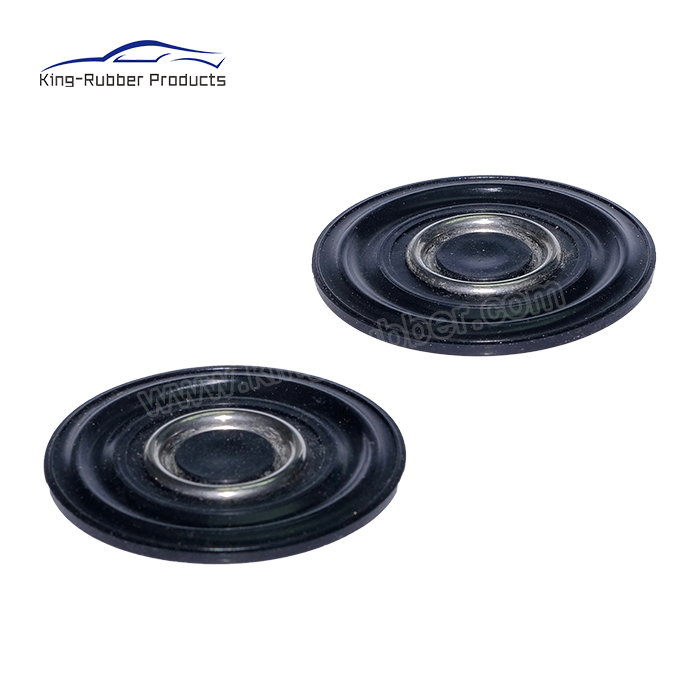 Fixed Competitive Price Flexible Rubber Backing Pad -
 Custom made Fluorosilicone rubber diaphram with SS304 - King Rubber