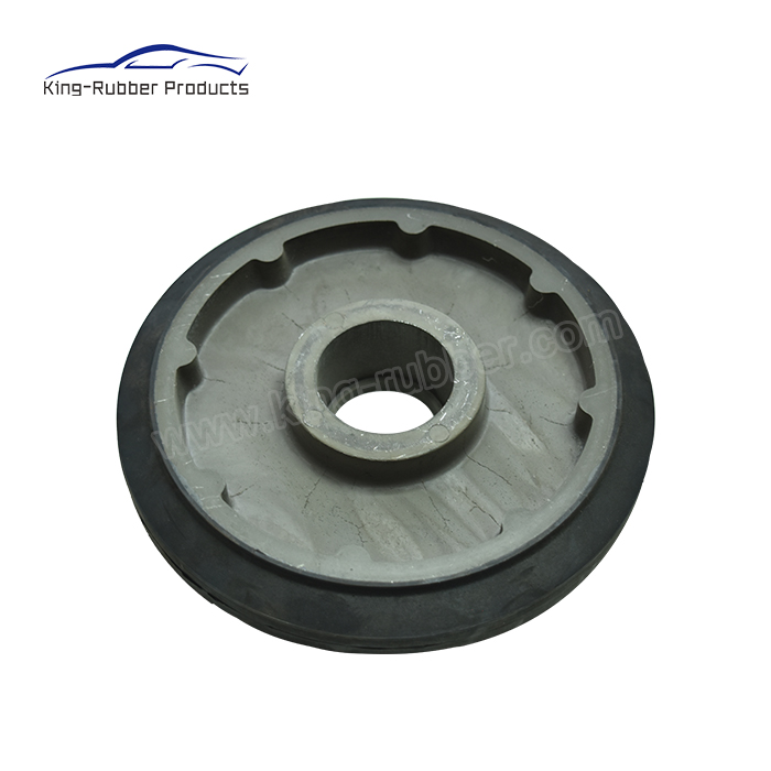 China New Product Food Grade Silicone Rubber Seal -
  smooth pattern solid rubber tire cast iron core heavy load industrial caster wheel  - King Rubber