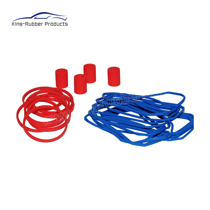 Factory wholesale Rubber Dock Bumper -
  Diecut And Molded Colorful Silicone Rubber Gasket, Rubber Seals - King Rubber