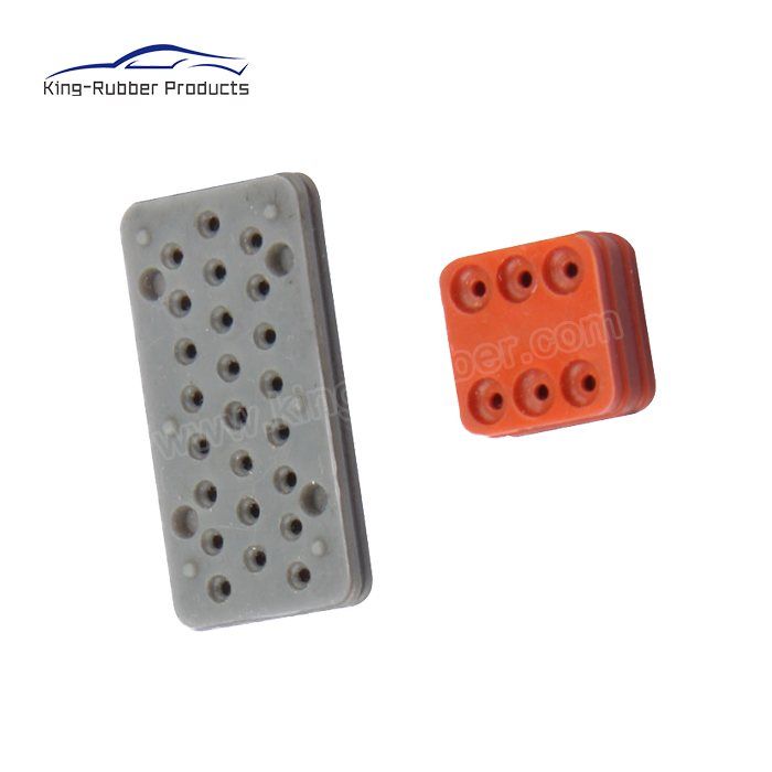 Factory Outlets Rubber Elastomer -
  square rubber grommet ,Rubber Gakset,silicone plug,Rubber plug,Rubber cover - King Rubber