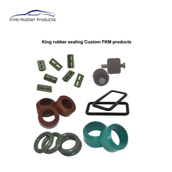 Elastomeer siliconen rubberen afdichting O-ring pakking met FDA ROHS, rubberen afdichtingen
