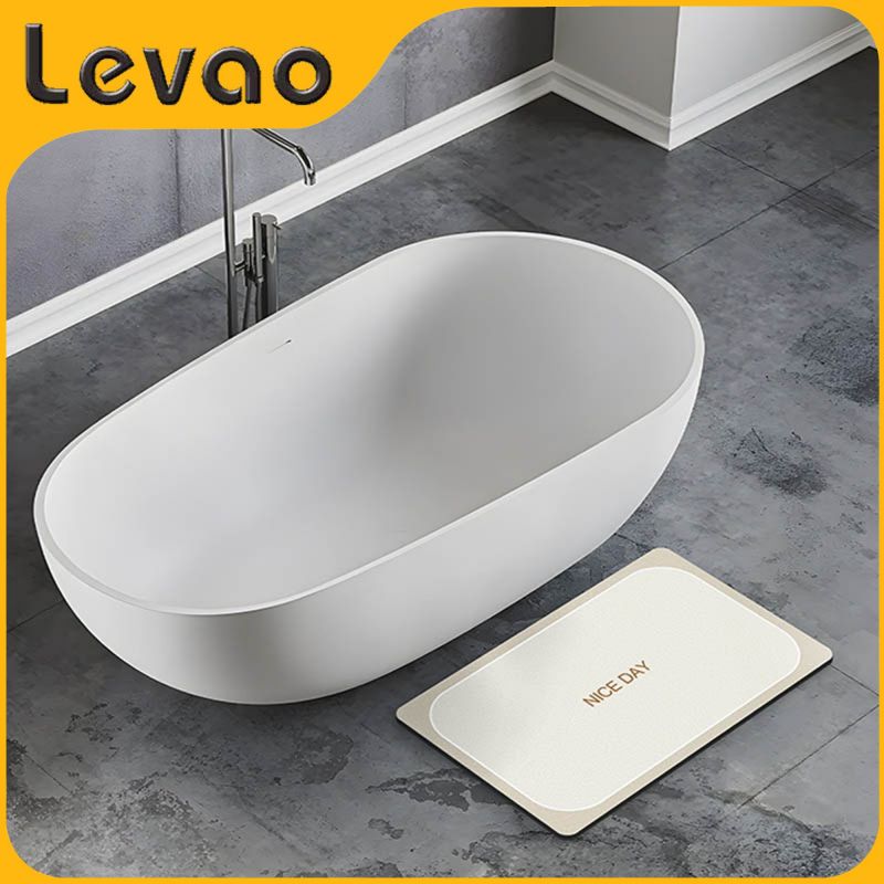 Luxury Brands Friendly Anti Non Slip Fast Absorbent Quick Dry Fadt Fast Drying Floor Designer Diatom Bath Mats Bathroom Mats
