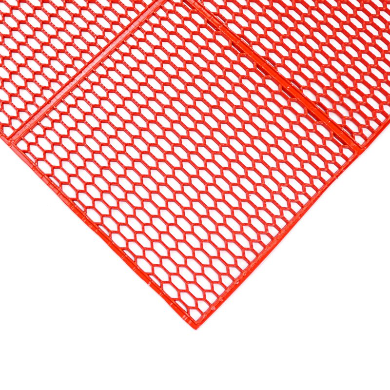 PVC Floor Mat Non Slip Bath Mats Hexagonal Carpet