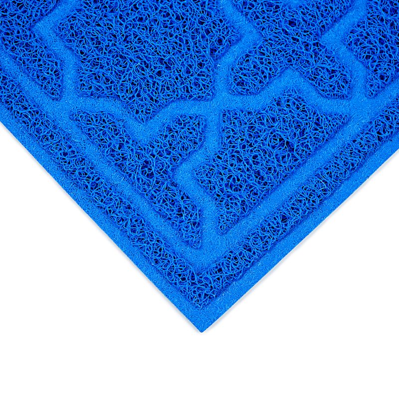 PVC Blue Cat Litter Mat