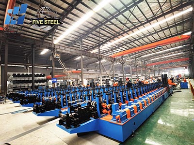 Warmly celebrate the successful launch of Dongpeng Boda Steel Pipe Group's "galvanized aluminum-magnesium steel pipe, U Channel" production line