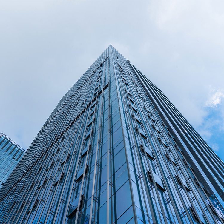 Skyscrape Wodoodporna aluminiowa rama Strukturalna podwójna szyba hartowana System ścian osłonowych ze szkła jednolitego