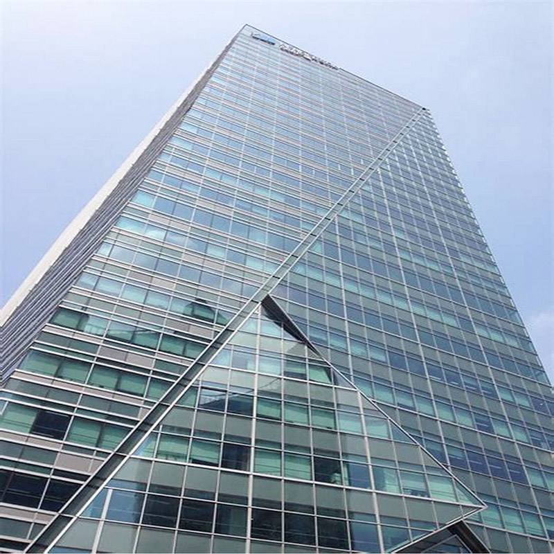 Heiße Verkaufs-Fassaden-Spinnen-System-ausgeglichene einheitliche Aluminiumglas-Vorhangfassade