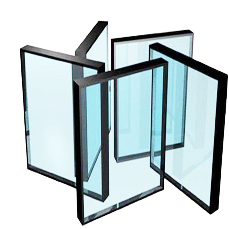चीन स्ट्रक्चरल ग्लास पर्दा दीवार निर्माता - 6+12A+6 पर्दे की दीवारों, सामने की खिड़कियों, दरवाजों के लिए इंसुलेटेड ग्लास - पांच स्टील
