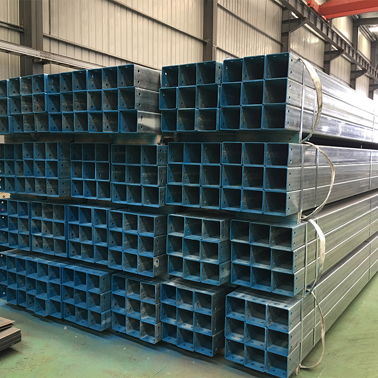 Fábricas de tubos de acero estructural de China - tubo cuadrado galvanizado para seguidor solar - FIVE STEEL