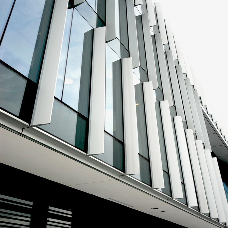 Vorhangfassaden-Gebäude-Aluminiumlegierung, isolierte dreifache Glas-Vorhangfassade