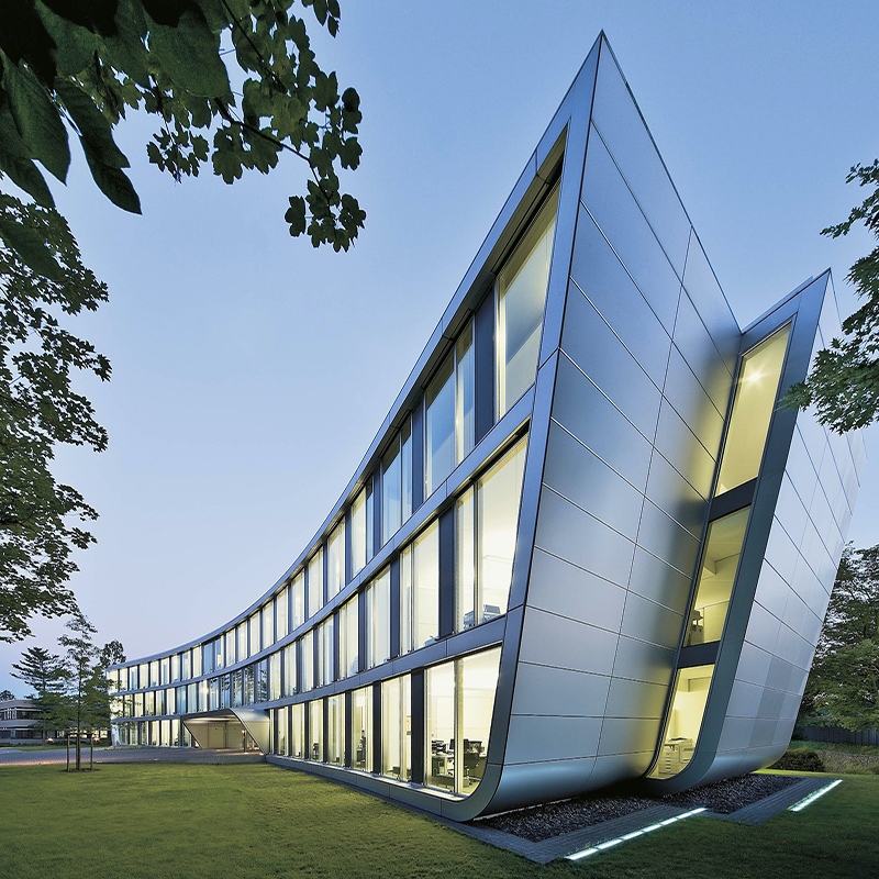 معماری کرتین وال دکوراتیو قاب نامرئی شیشه پنجره یونیتیز دیوار پرده دیوار شیشه ای حرفه ای اطاقک