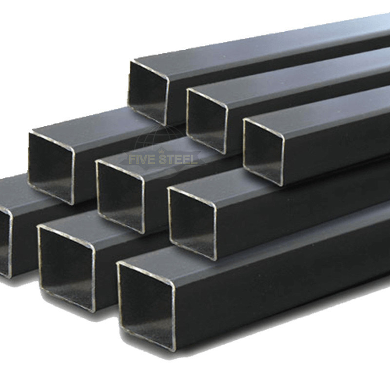 Sección rectangular cuadrada soldada en frío del hueco del tubo de la tubería de acero del tubo rectangular negro