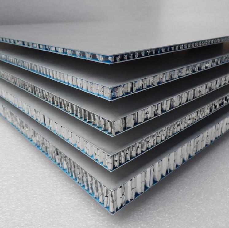 그리드 조명 샌드위치 패널을 위한 다양한 두께의 알루미늄 벌집 코어 패널