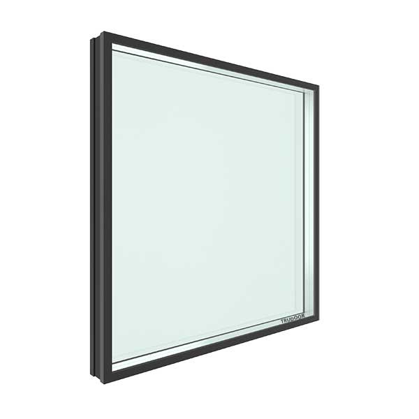 د 12mm پردې دیوال ودانۍ LowE Glass ساختماني موصل شیشه