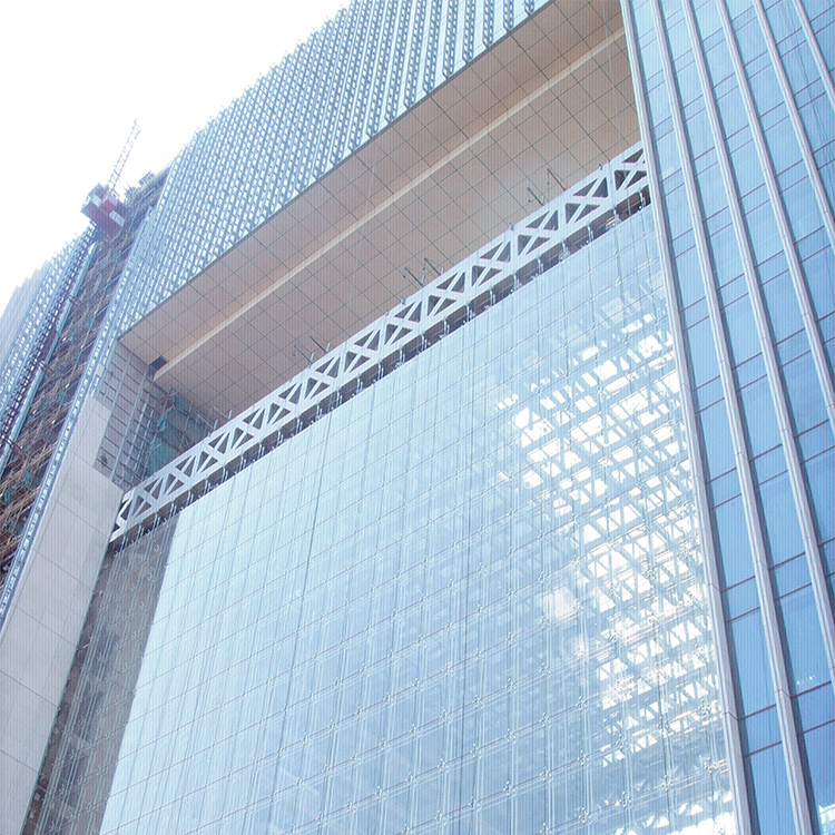 Price of Exterior Building Aluminium Profile Window Glass Curtain Wall 