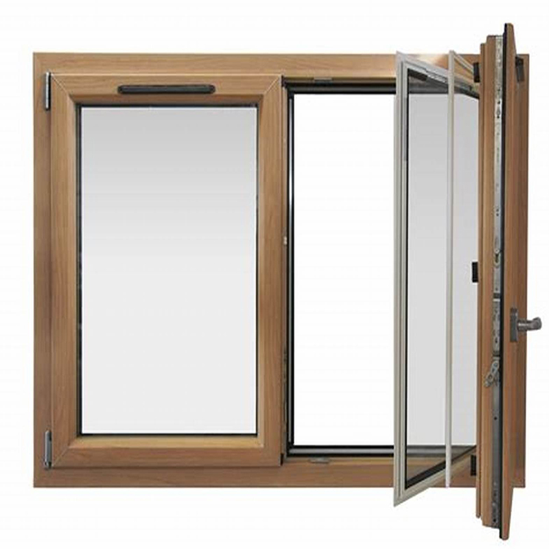 Aluminum frame casement window outward opening style commercial office residential kitchen bathroom windows