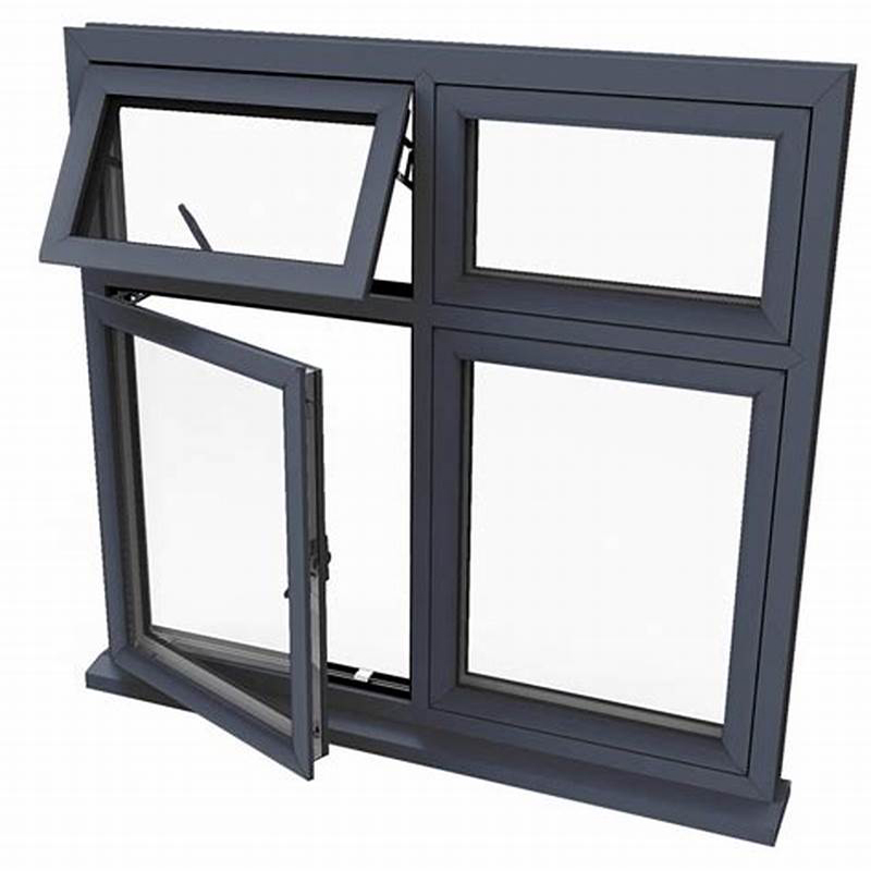 Australia Aluminium Casement Swing Windows Custom Tilt Turn Window with Screen for Villa
