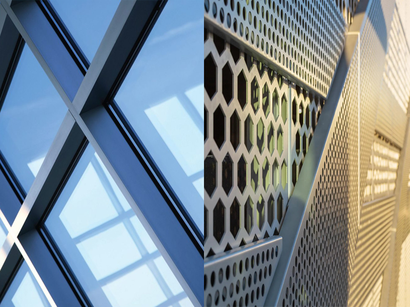 What is the difference between aluminum curtain wall and glass curtain wall?