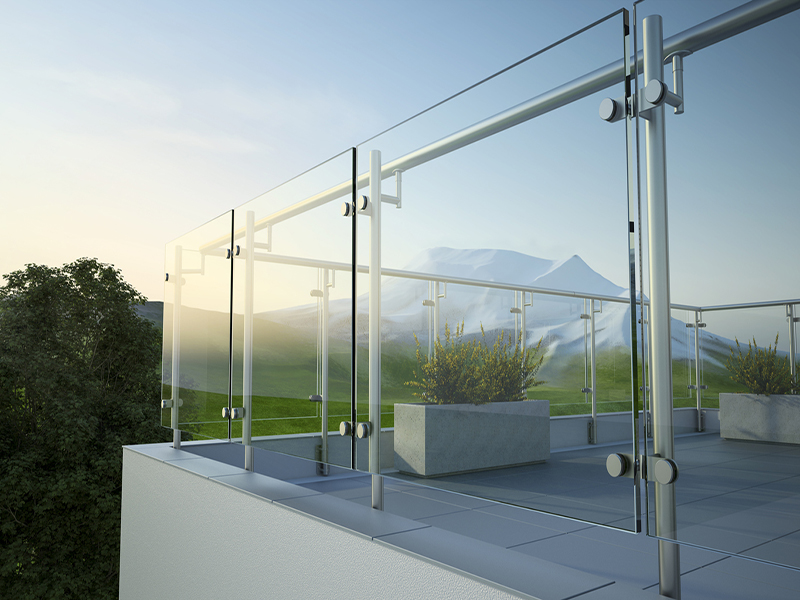 The Modern Architecture Concepts and Glass Railing System