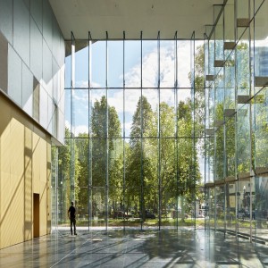Szkło hartowane termicznie łamane Budynek Zunifikowany system Aluminiowe szklane ściany osłonowe dla projektu
