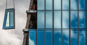Glas-Aluminium-Vorhangfassade Außengebäude Rahmenlose Vorhangfensterwand
