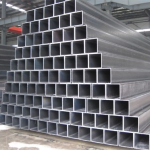 ms pipe koolstofstalen vierkante en rechthoekige buizen voor de bouwconstructie