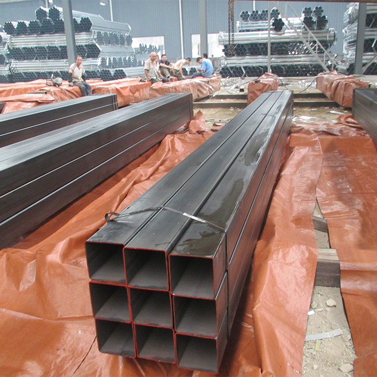 Fábrica de tubos de acero galvanizado - Proveedores Tubo de acero cuadrado negro EN10219 para construcción - FIVE STEEL