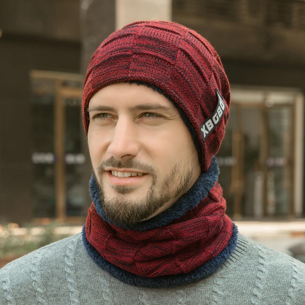 Vyriška žieminė šilta vilnonė kepurė pagal užsakymą