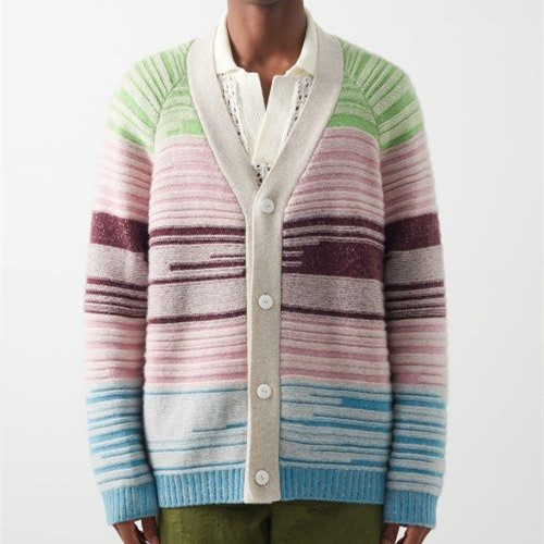 Sweater wol hangat pria kustomisasi pabrik China